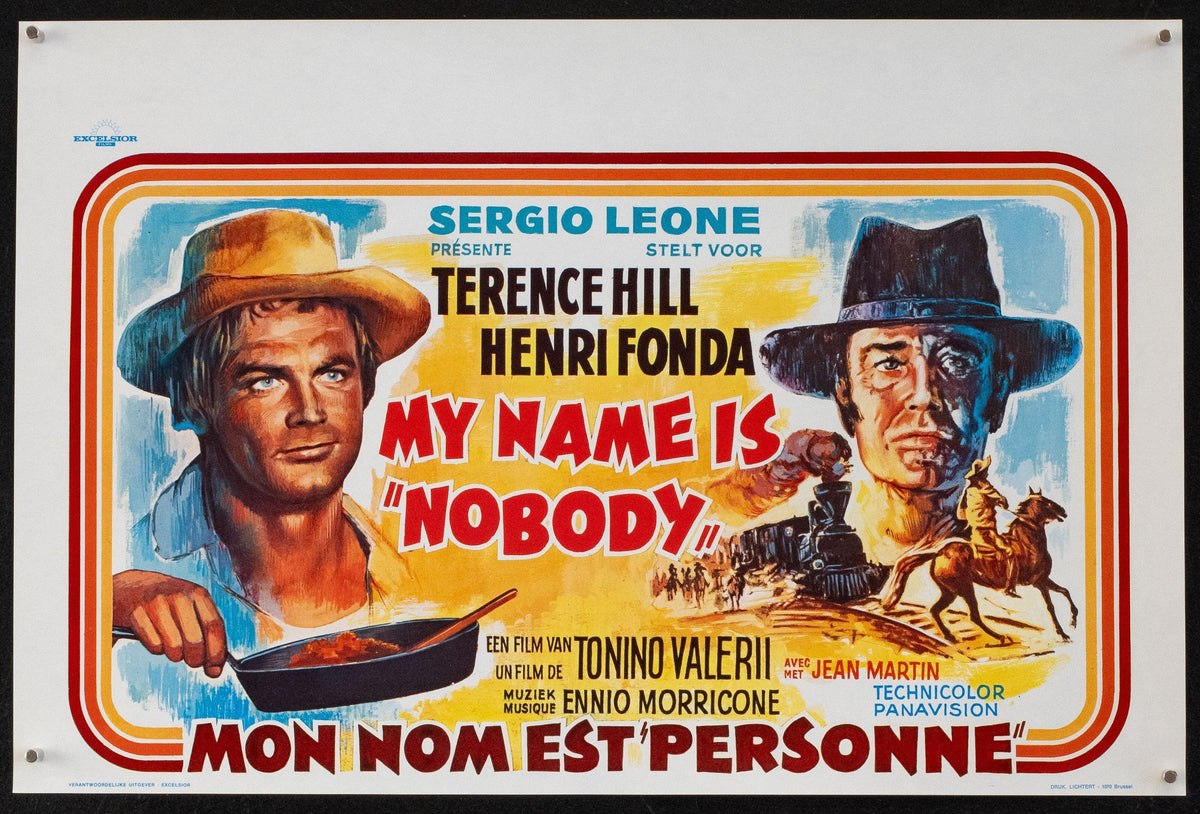 My Name is Nobody Original Vintage Movie Poster