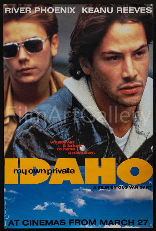 My Own Private Idaho Original Vintage Movie Poster