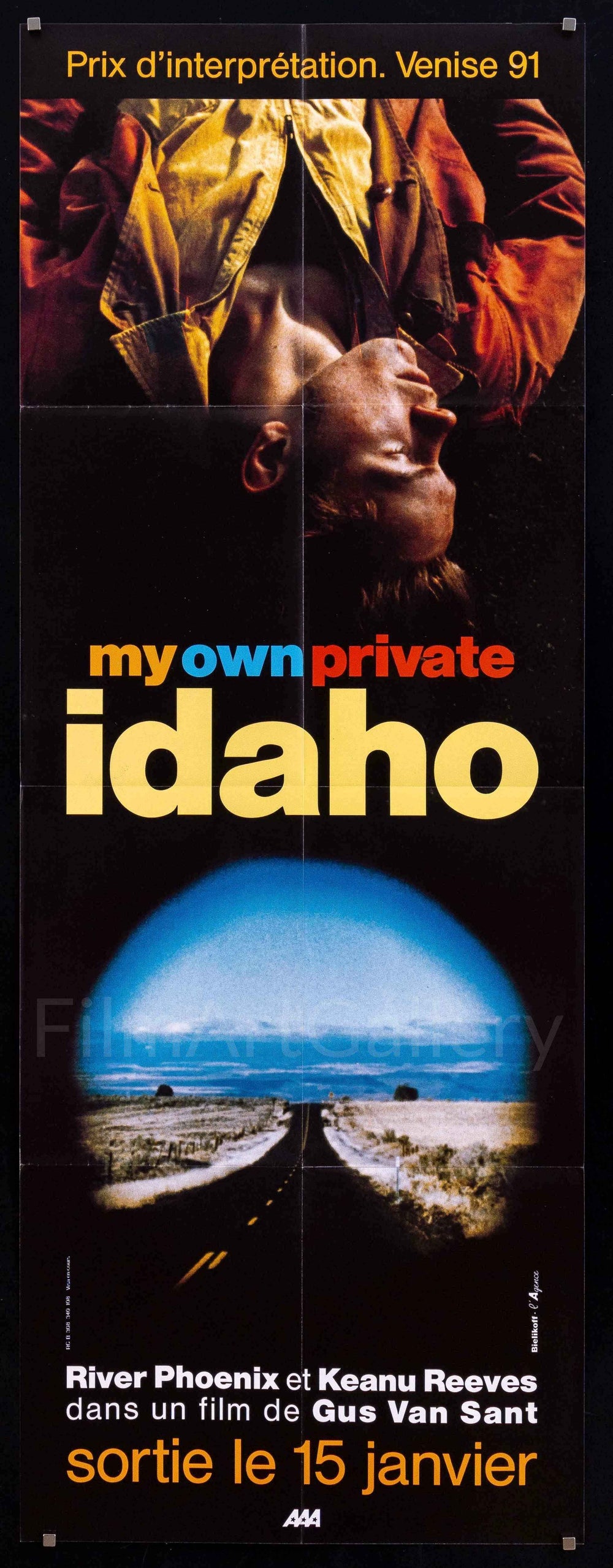 My Own Private Idaho Original Vintage Movie Poster