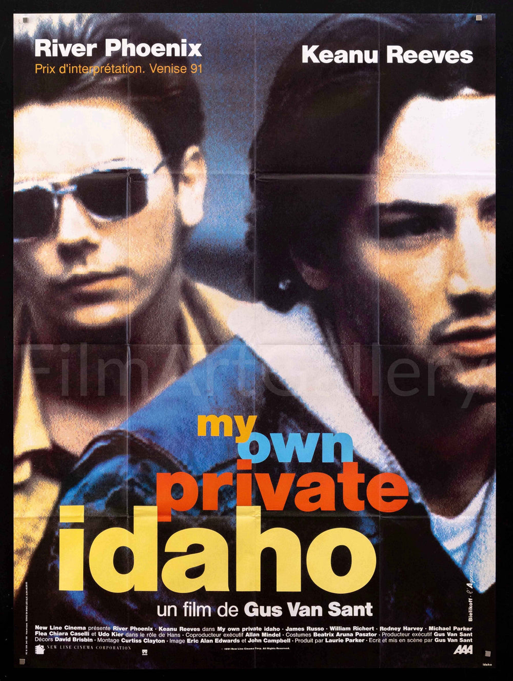 My Own Private Idaho Original Vintage Movie Poster