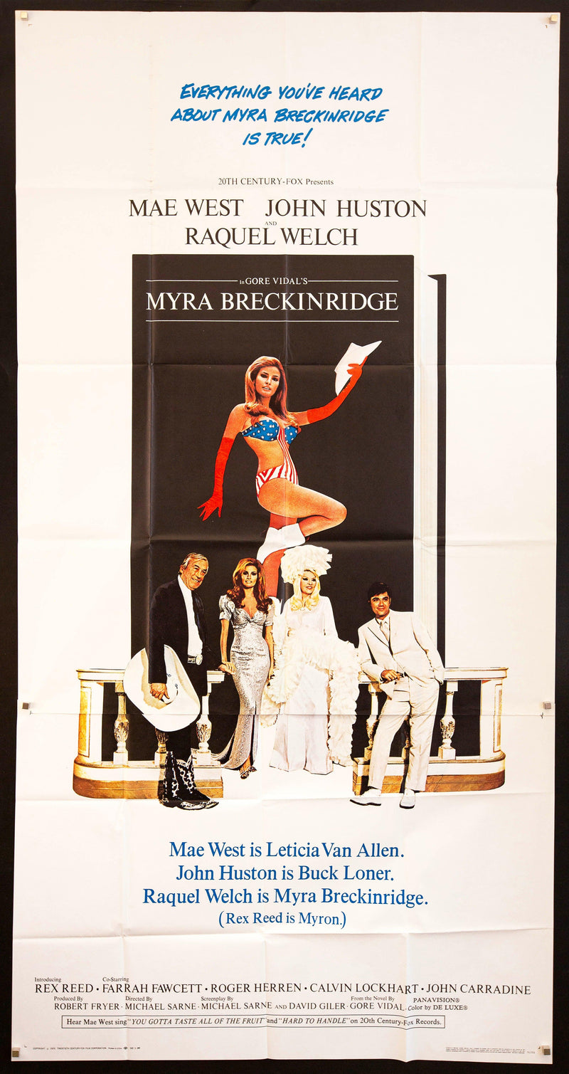 Myra Breckinridge 3 Sheet (41x81) Original Vintage Movie Poster