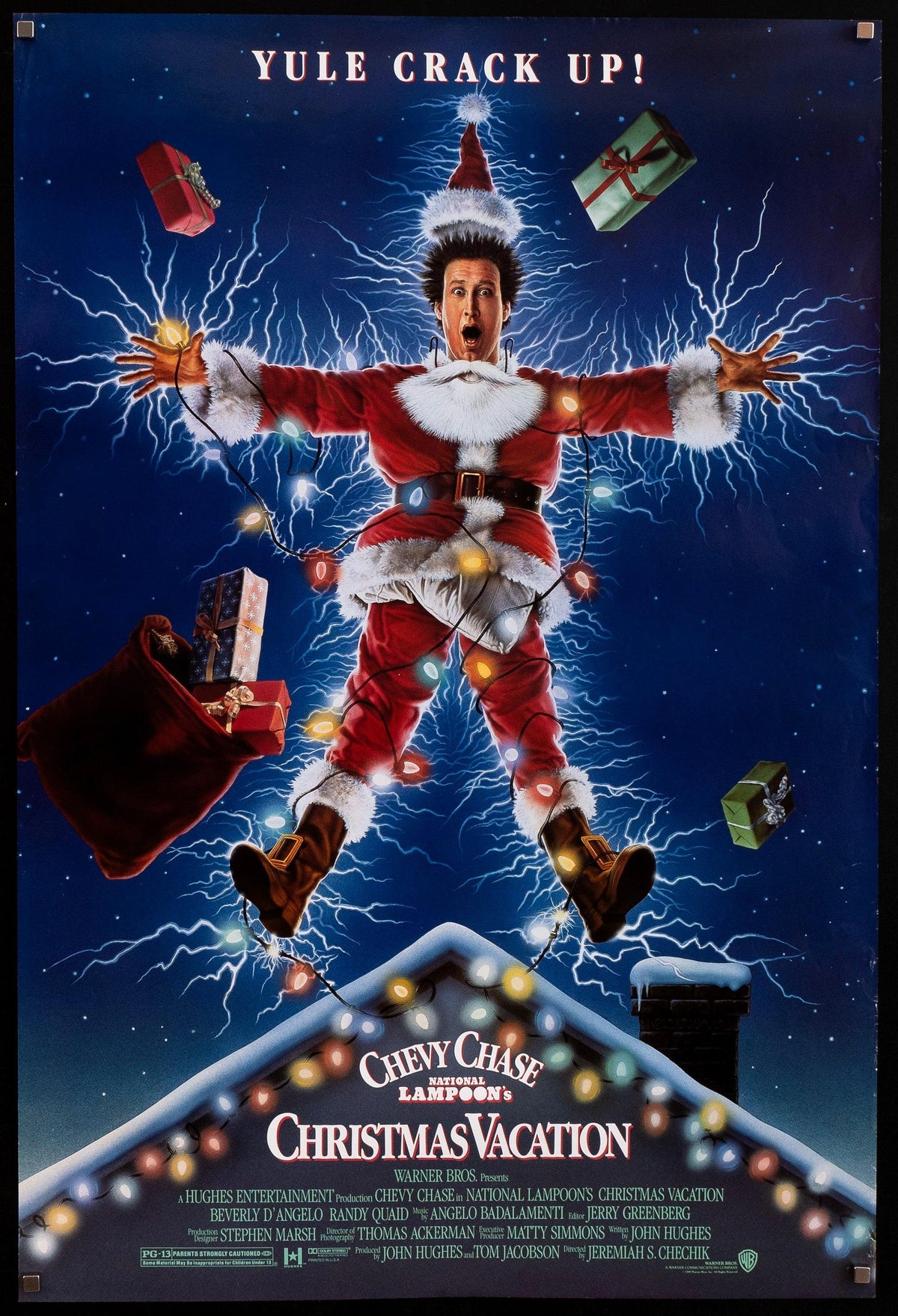National Lampoon&#39;s Christmas Vacation 1 Sheet (27x41) Original Vintage Movie Poster