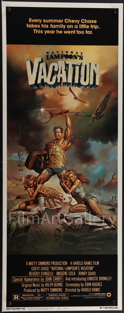 National Lampoon's Vacation Insert (14x36) Original Vintage Movie Poster