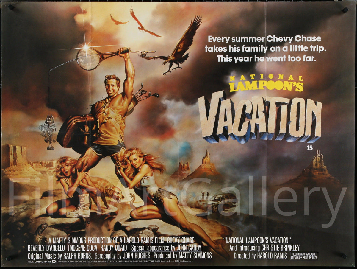 National Lampoon&#39;s Vacation Original Vintage Movie Poster