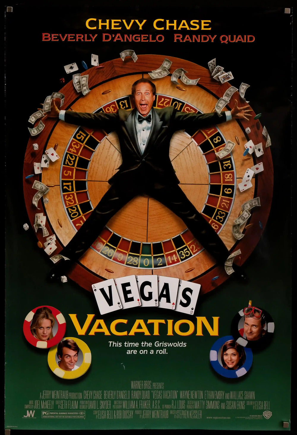 National Lampoon's Vegas Vacation Original Vintage Movie Poster