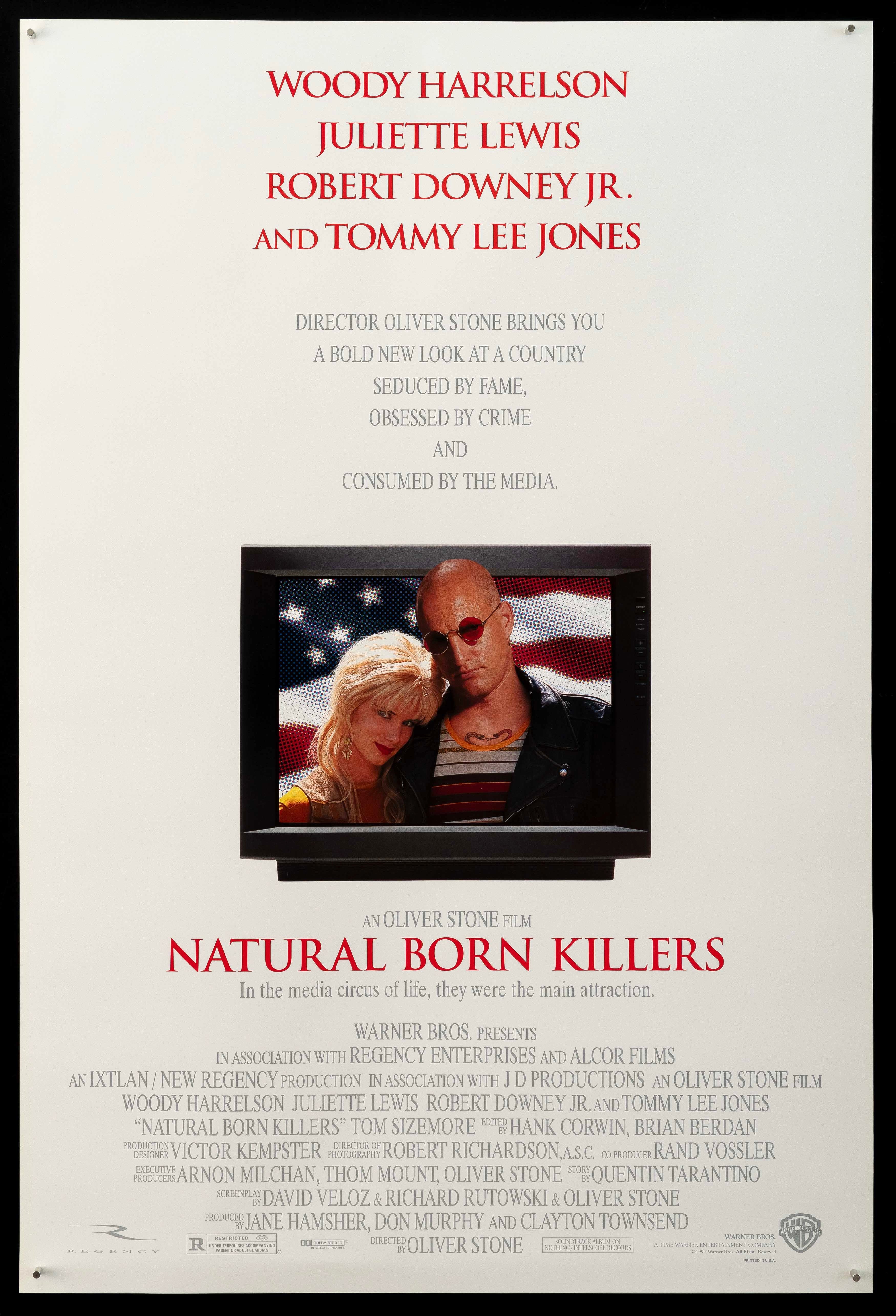 Natural Born Killers (1994) Original One Sheet Poster (27x41