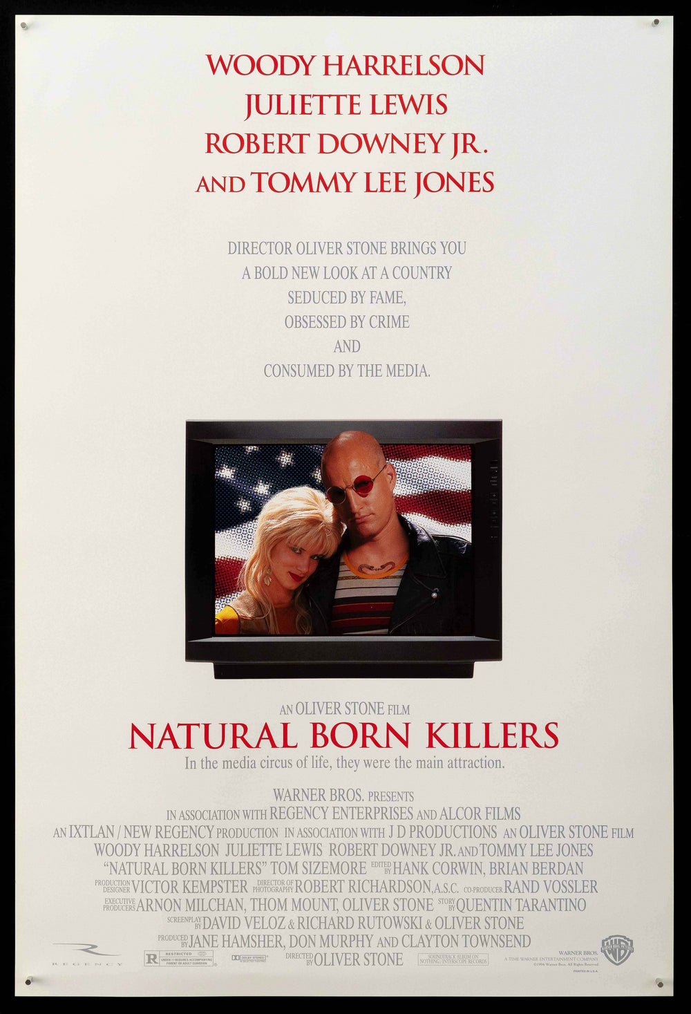 Natural Born Killers Original Vintage Movie Poster
