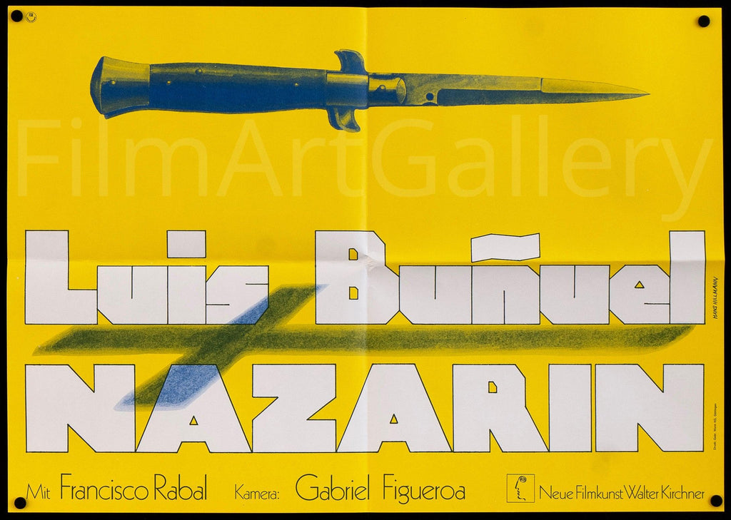 Nazarin German A2 (16x24) Original Vintage Movie Poster