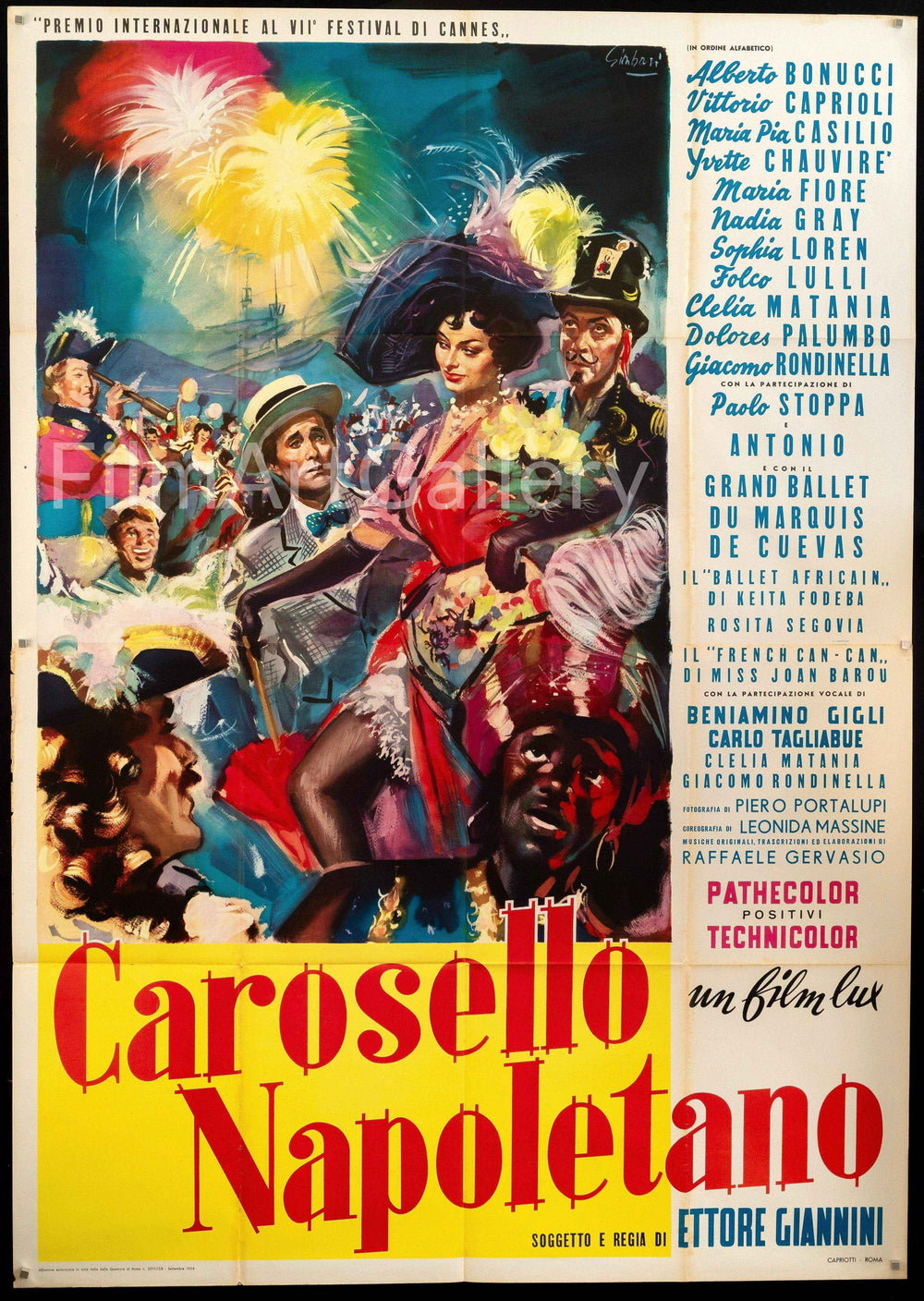 Neapolitan Carousel Original Vintage Movie Poster