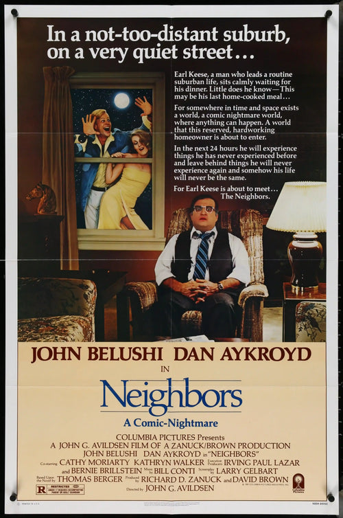 Neighbors Original Vintage Movie Poster