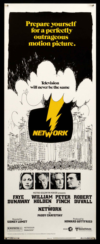 Network Original Vintage Movie Poster