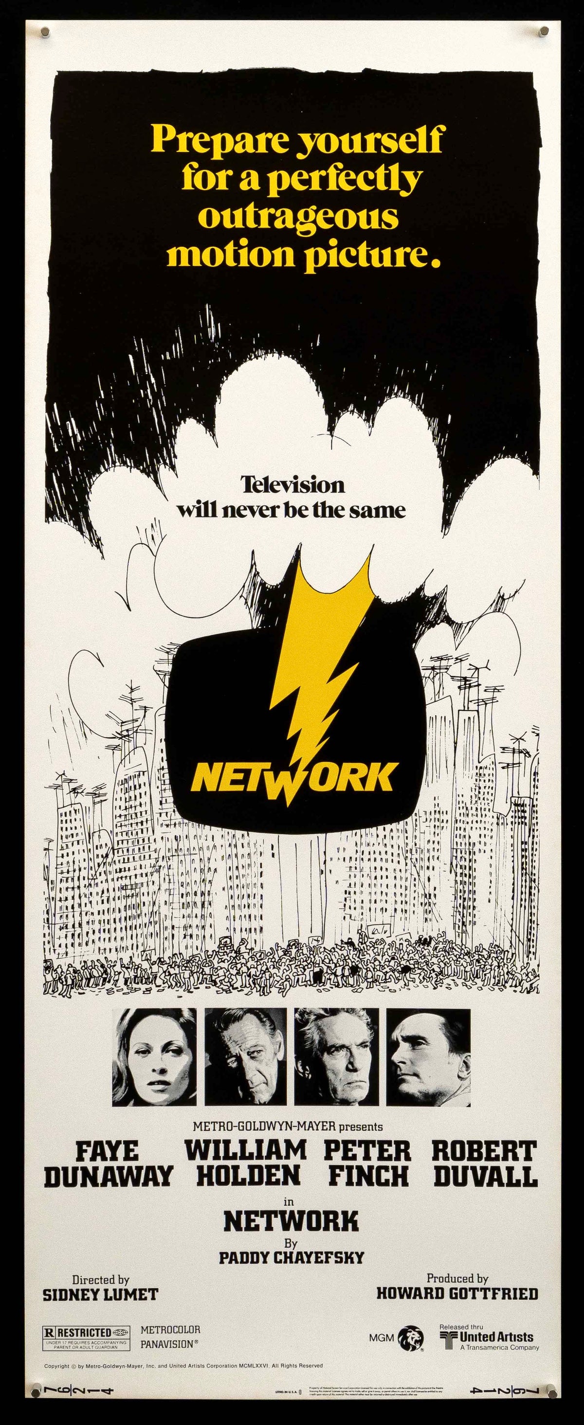 Network Original Vintage Movie Poster