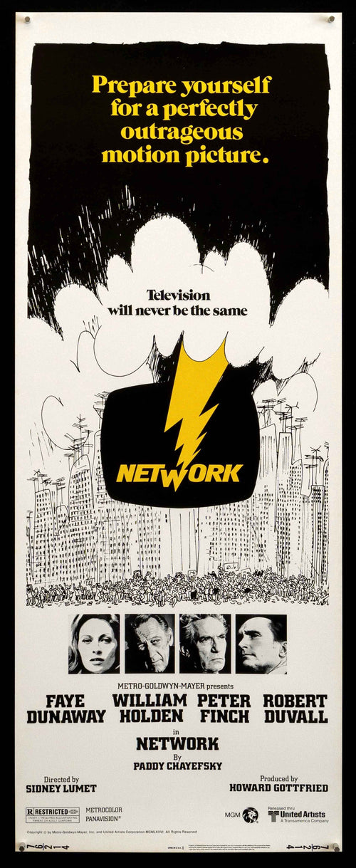 Network Original Vintage Movie Poster