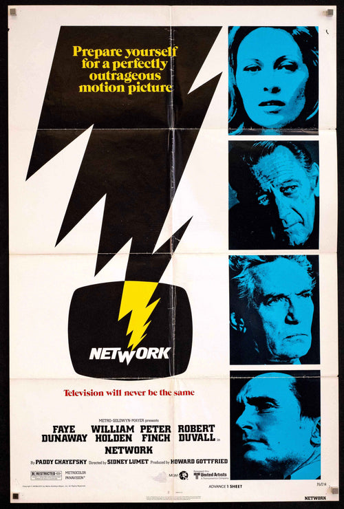 Network Original Vintage Movie Poster