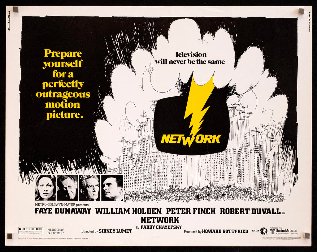 Network Original Vintage Movie Poster