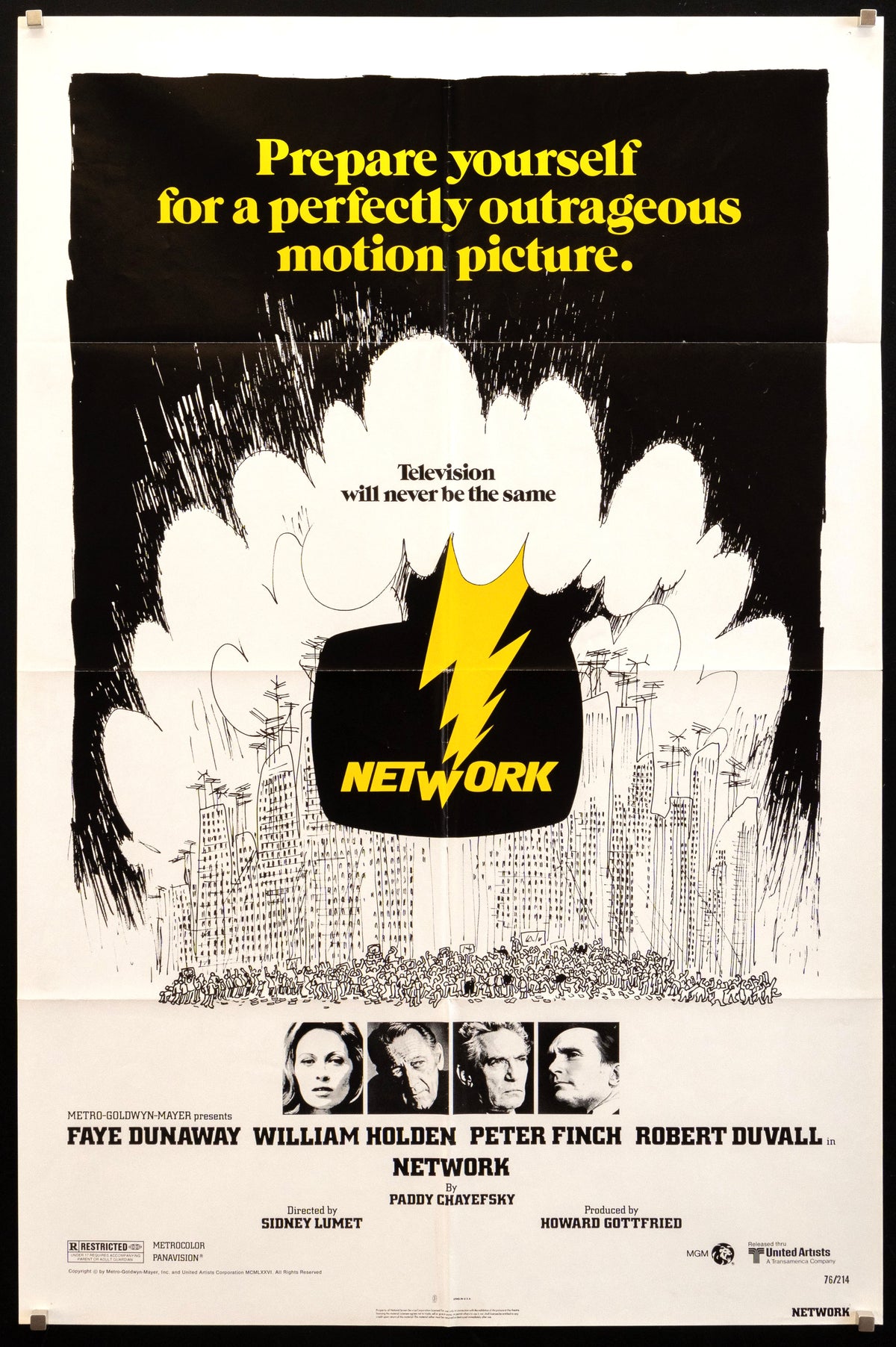Network Original Vintage Movie Poster