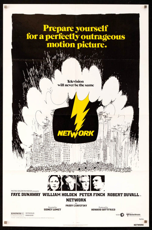 Network Original Vintage Movie Poster