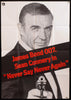 Never Say Never Again 35x50 Original Vintage Movie Poster