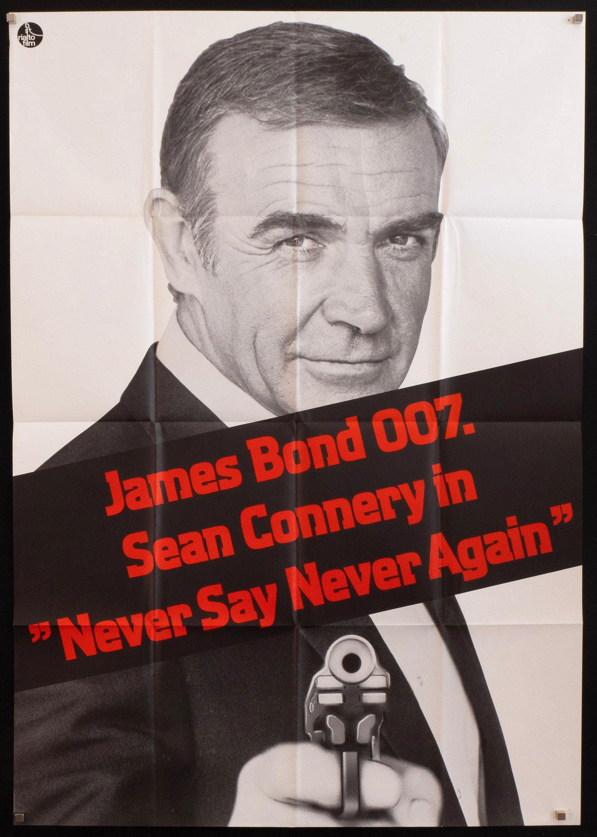 Never Say Never Again 35x50 Original Vintage Movie Poster