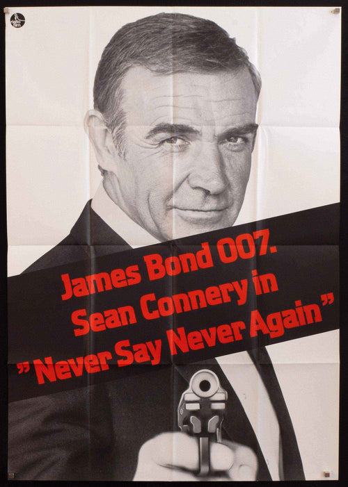 Never Say Never Again Original Vintage Movie Poster