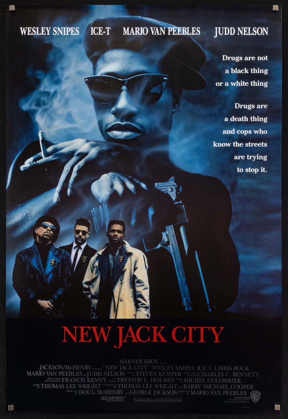 New Jack City Original Vintage Movie Poster