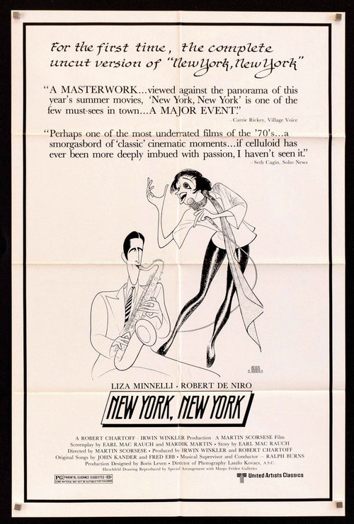 New York, New York Original Vintage Movie Poster
