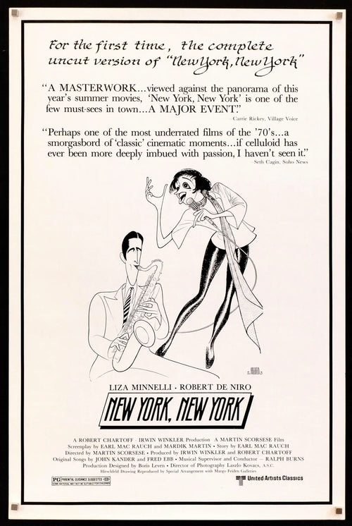 New York, New York Original Vintage Movie Poster