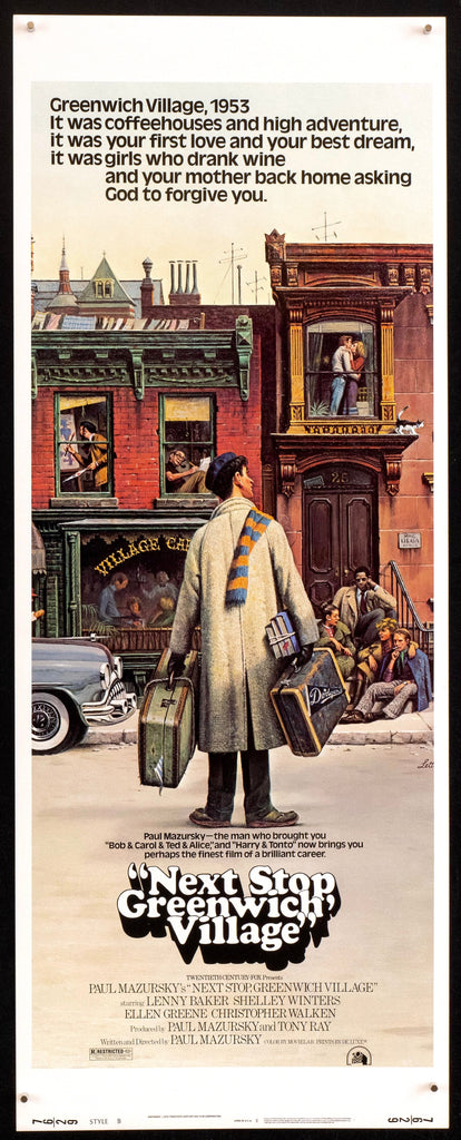 Next Stop, Greenwich Village Original Vintage Movie Poster