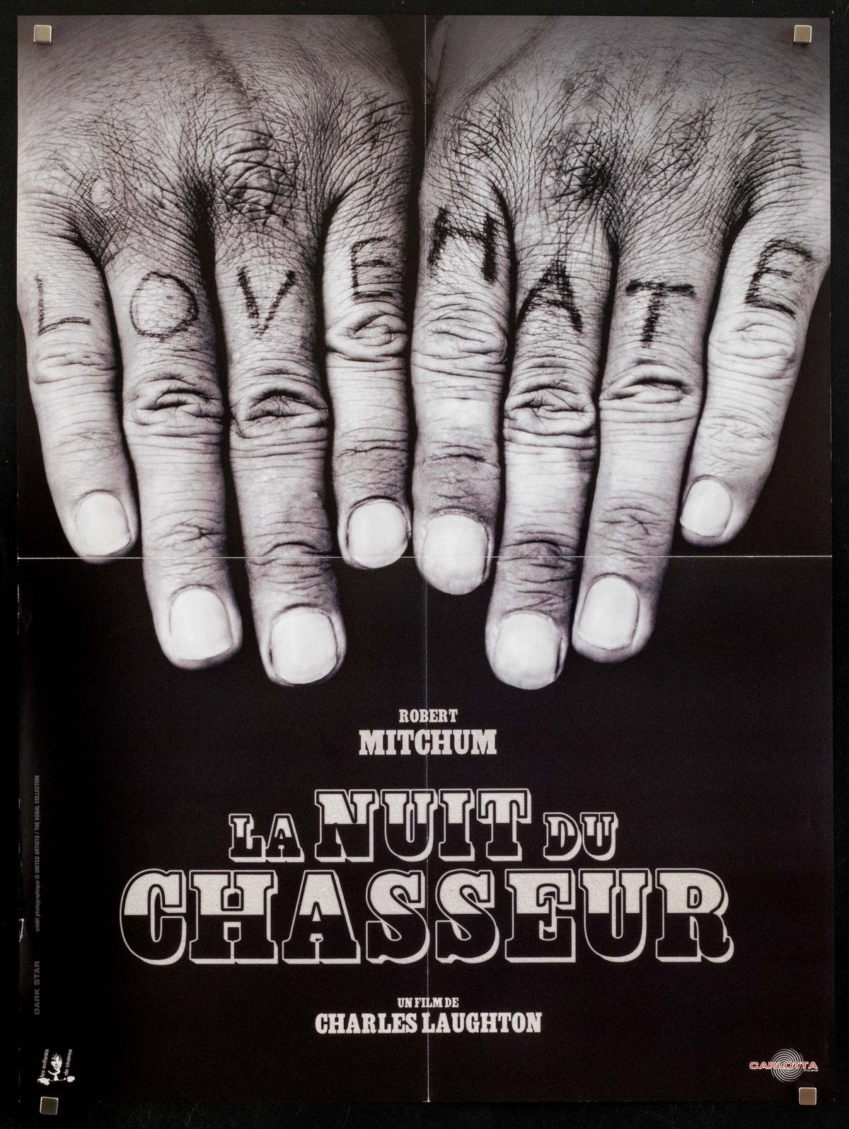 Night of the Hunter Original Vintage Movie Poster