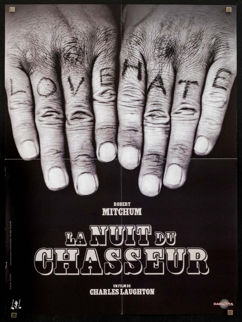 Night of the Hunter Original Vintage Movie Poster