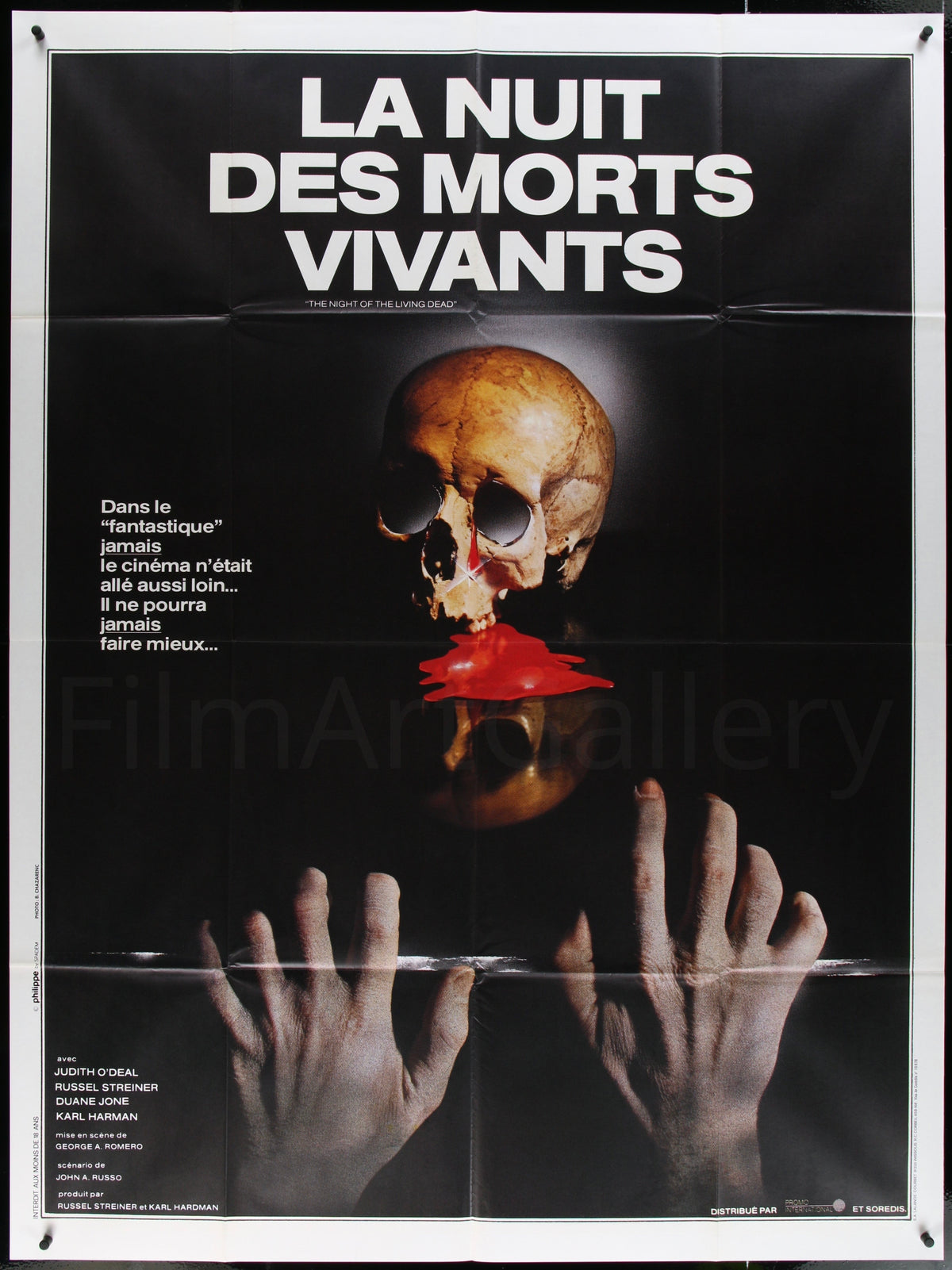 Night of the Living Dead Original Vintage Movie Poster