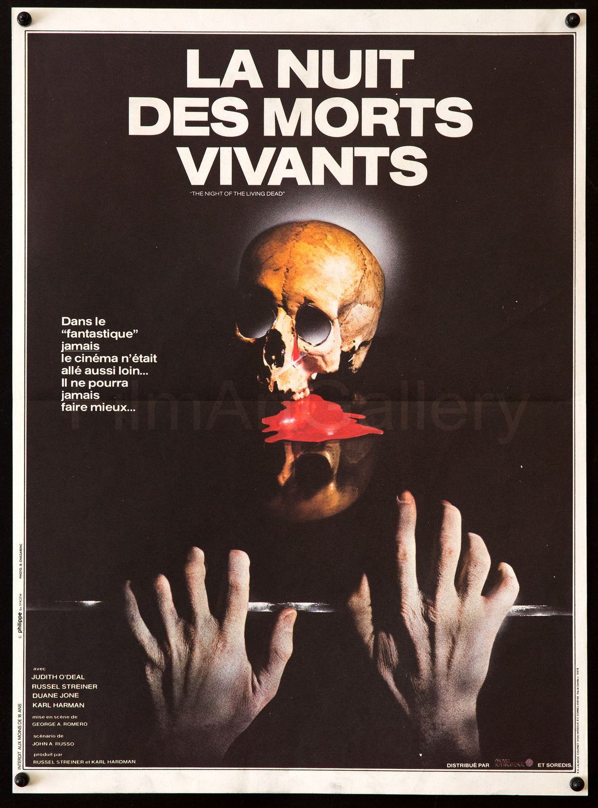 Night of the Living Dead Original Vintage Movie Poster
