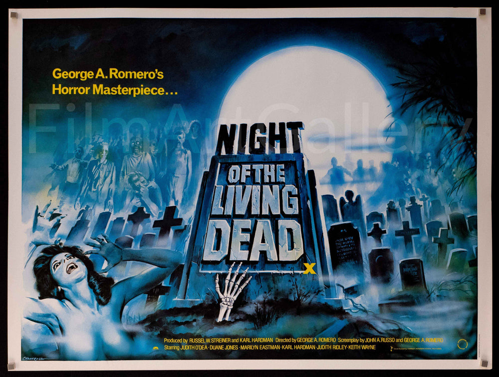 Night of the Living Dead Original Vintage Movie Poster