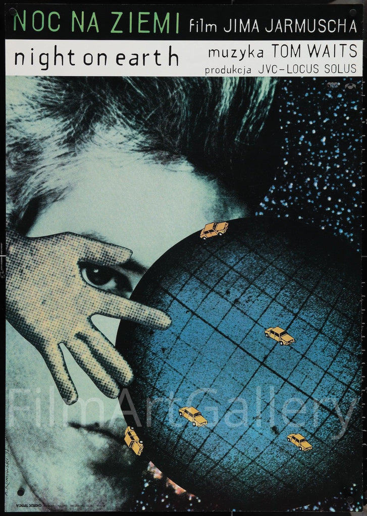 Night on Earth Polish B1 (26x38) Original Vintage Movie Poster