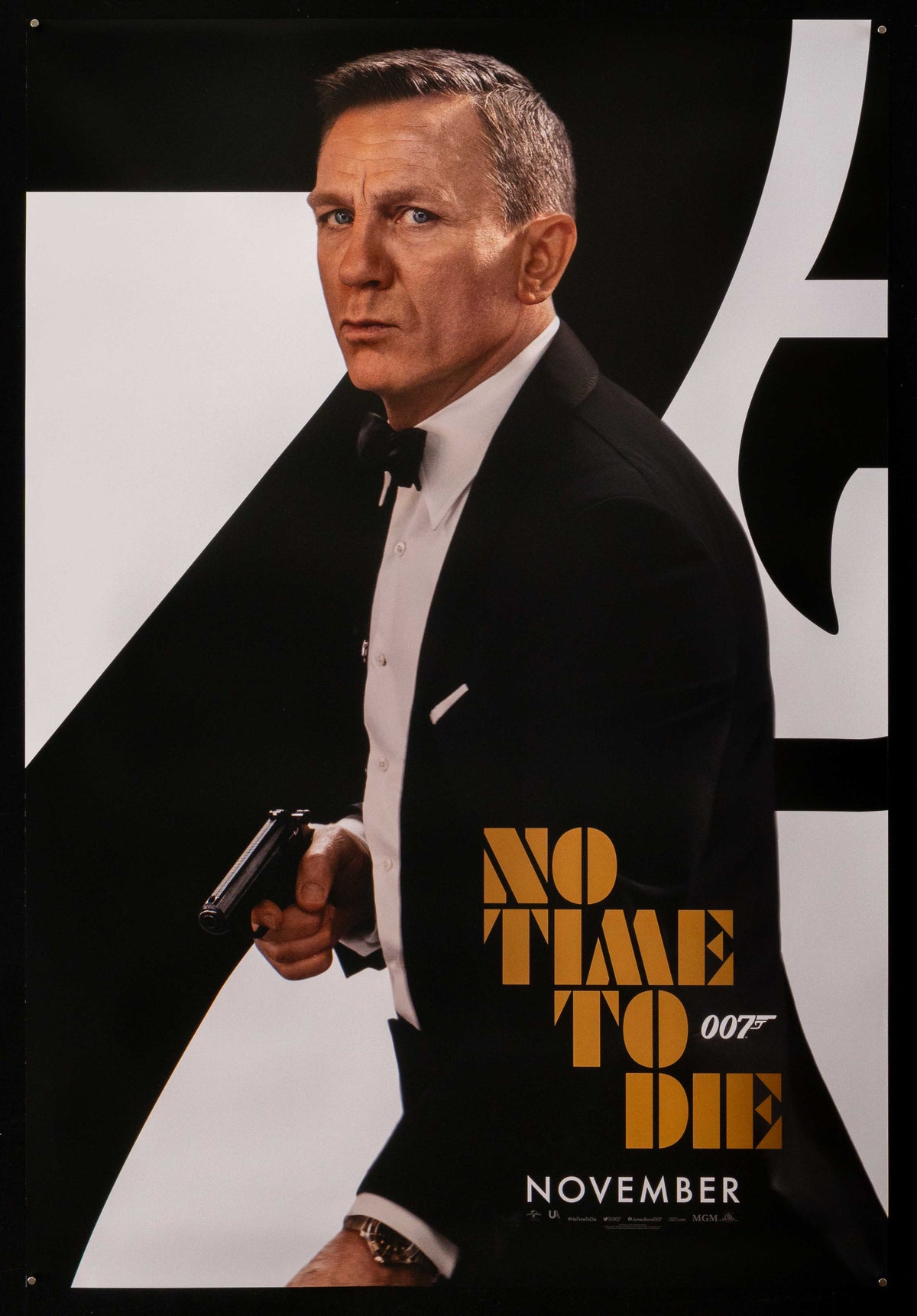 No Time to Die Original Vintage Movie Poster