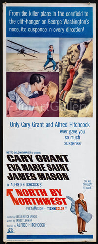 North By Northwest Original Vintage Movie Poster