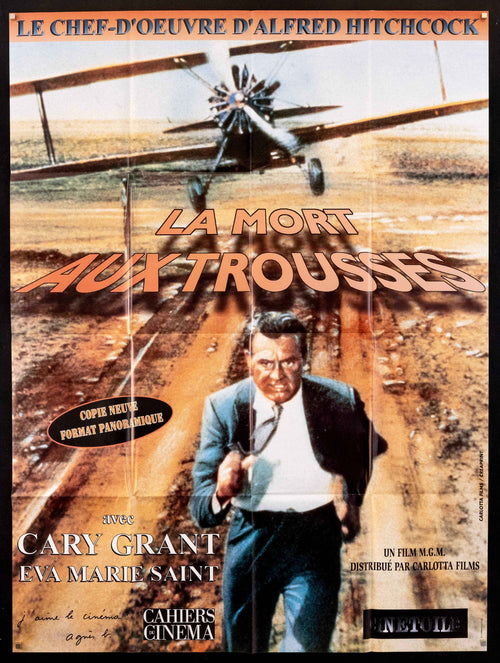 North By Northwest Original Vintage Movie Poster