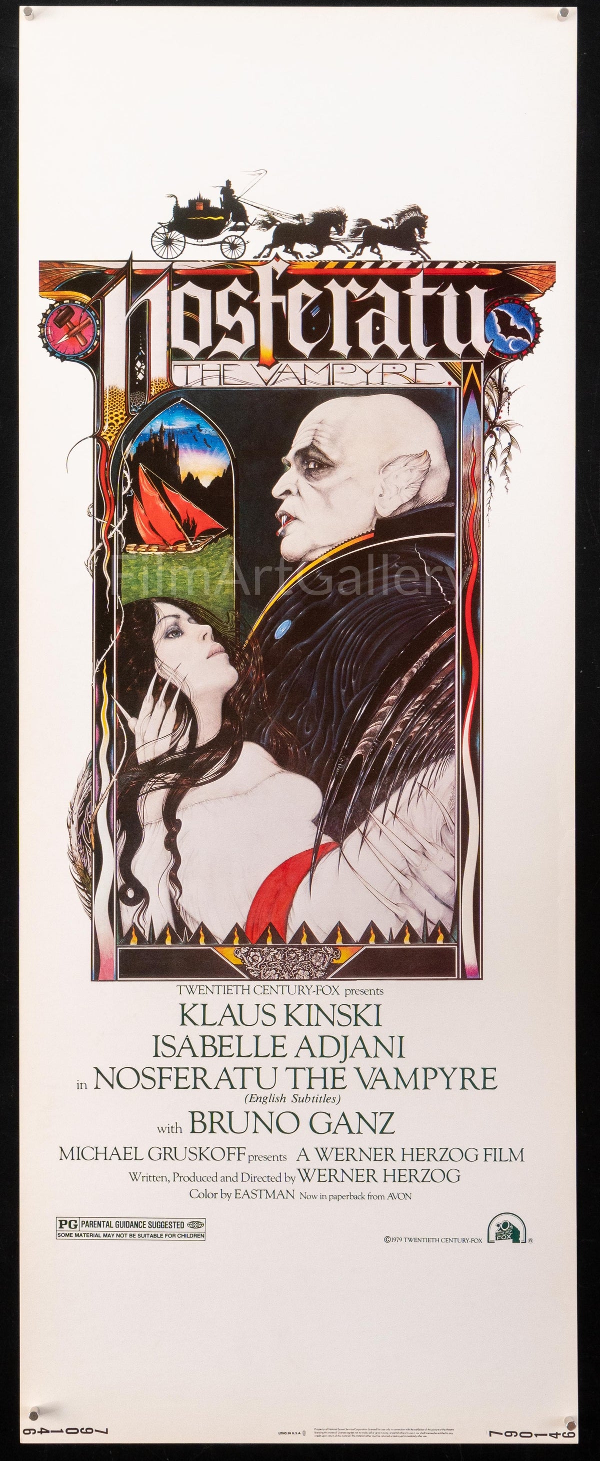 Nosferatu Original Vintage Movie Poster