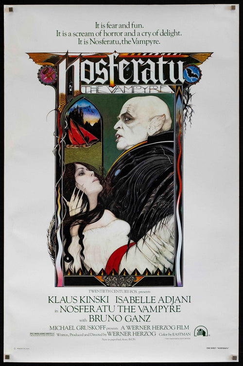 Nosferatu Original Vintage Movie Poster