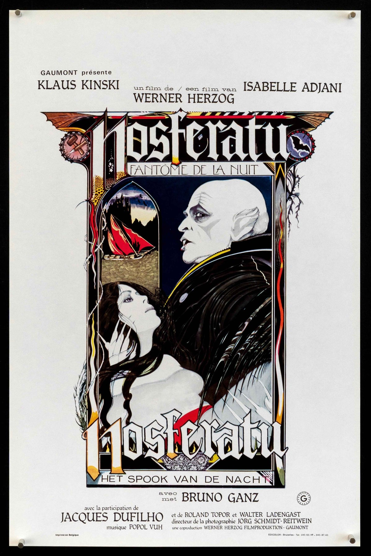 Nosferatu Original Vintage Movie Poster