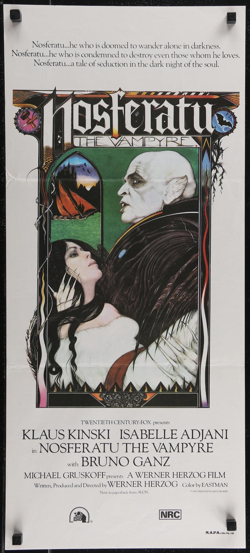 Nosferatu Original Vintage Movie Poster