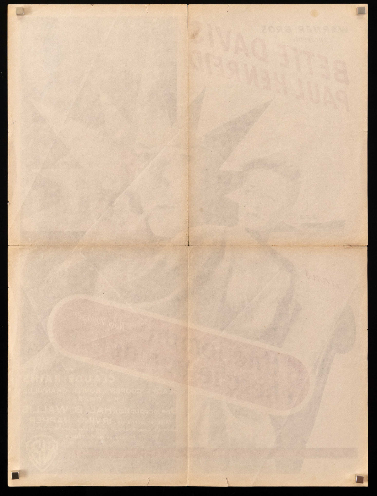 Now Voyager Original Vintage Movie Poster