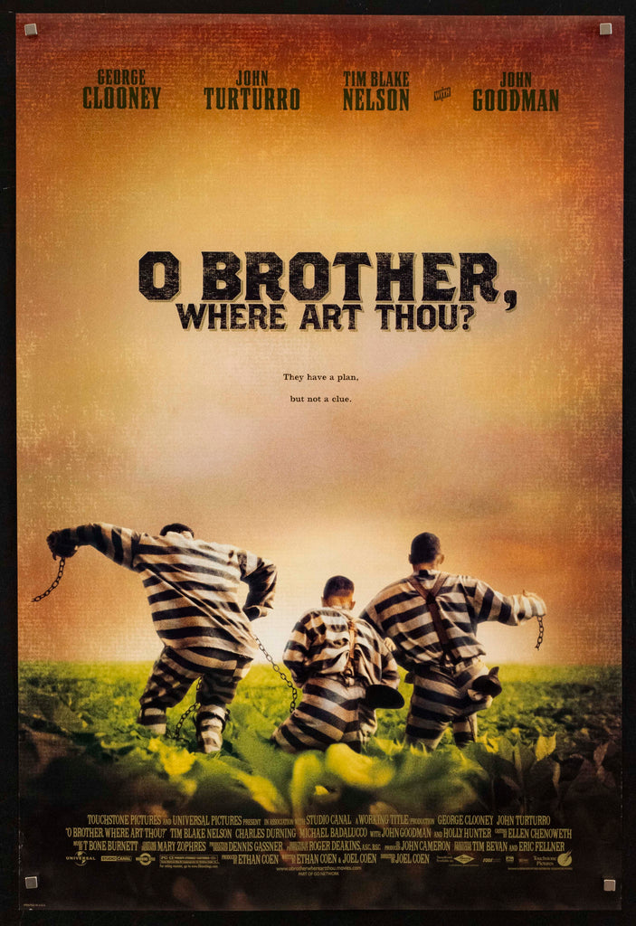O Brother, Where Art Thou? Original Vintage Movie Poster