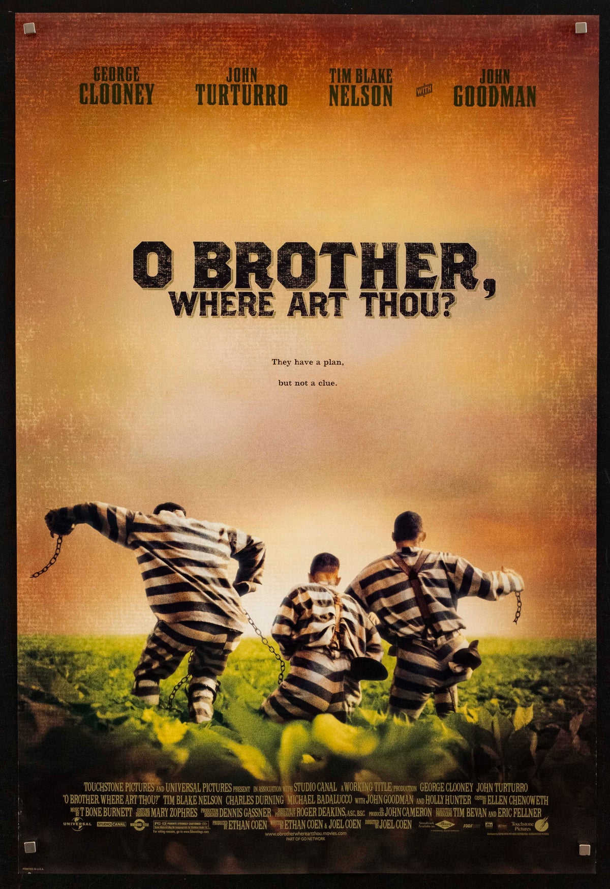 O Brother, Where Art Thou? Original Vintage Movie Poster