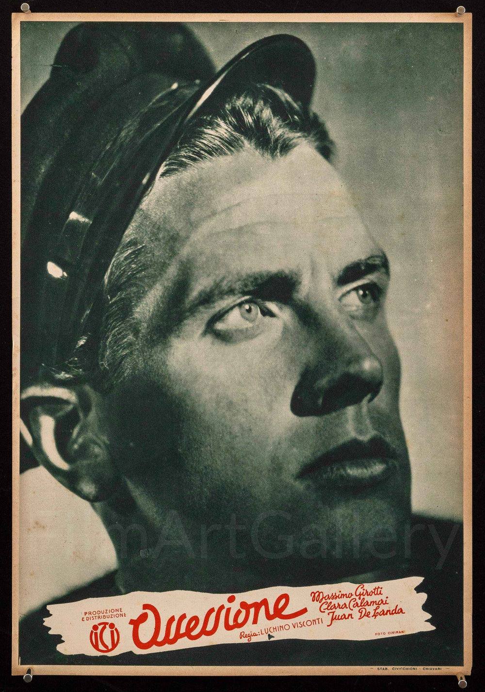Obsession (Ossessione) Original Vintage Movie Poster