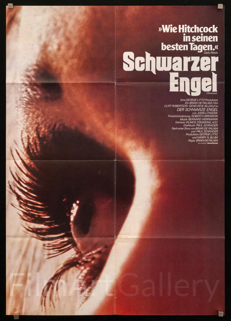 Obsession Original Vintage Movie Poster