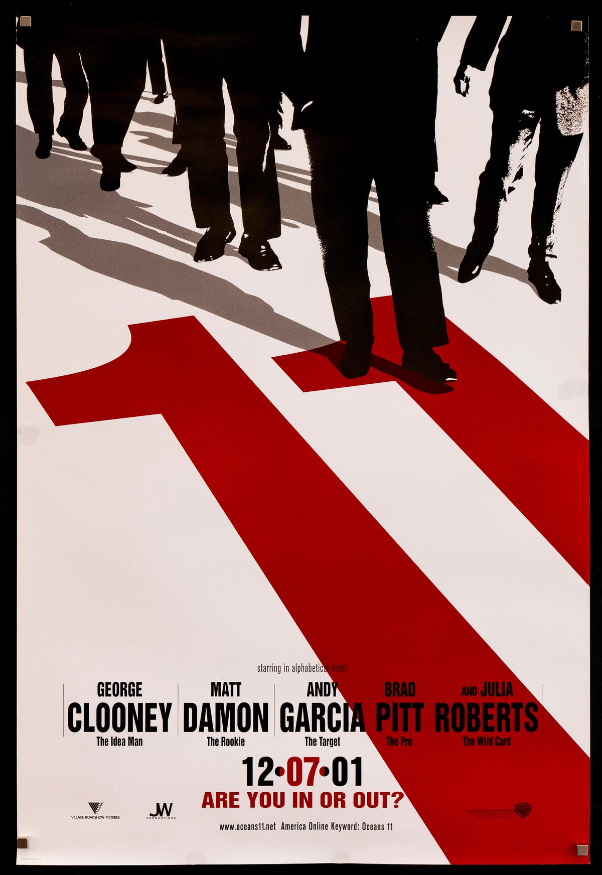 Ocean&#39;s 11 Original Vintage Movie Poster