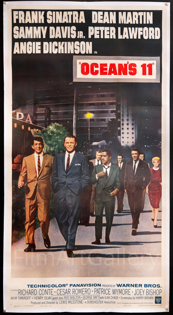 Ocean's 11 Original Vintage Movie Poster