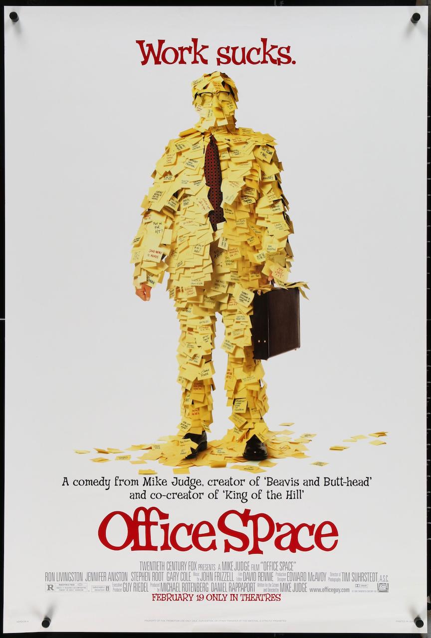 Office Space Original Vintage Movie Poster