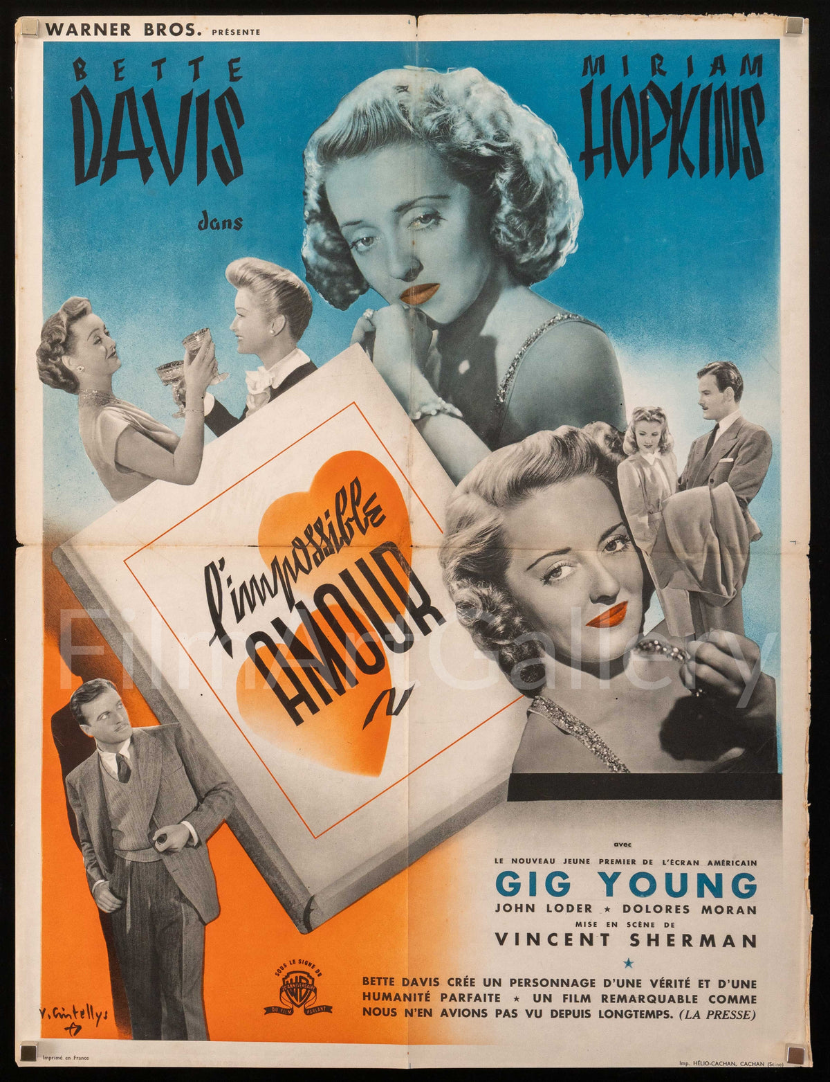 Old Acquaintance Original Vintage Movie Poster